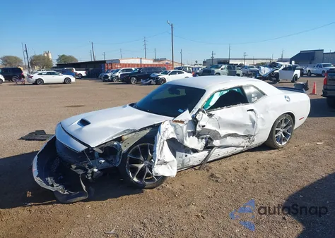 2023 Dodge Challenger Gt из США, поврежденный, VIN 2C3CDZJG5PH526202